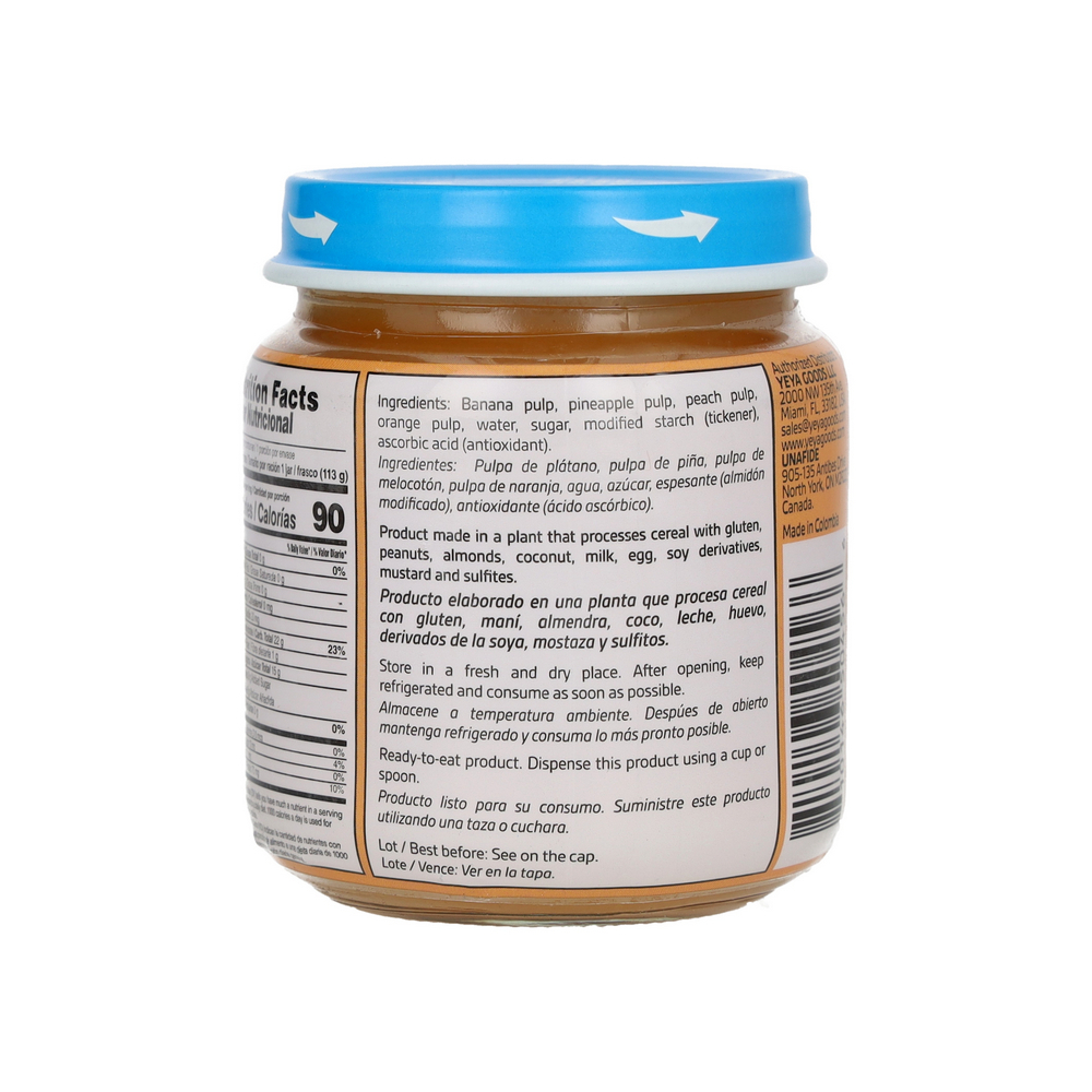 Compota de macedonia YEYA (113 g / 4 oz) - Miniatura 3