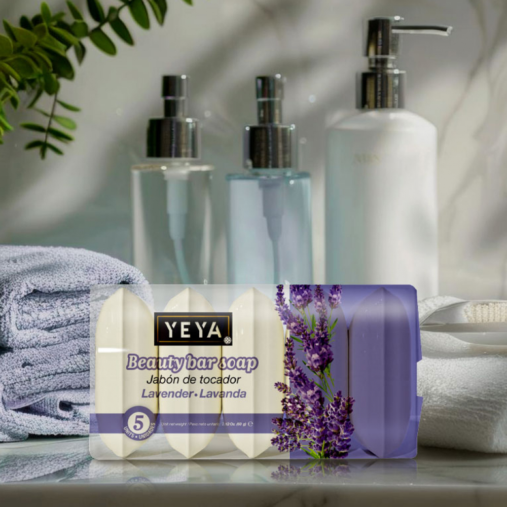 Jabón de tocador de rosa + lavanda - Miniatura 3