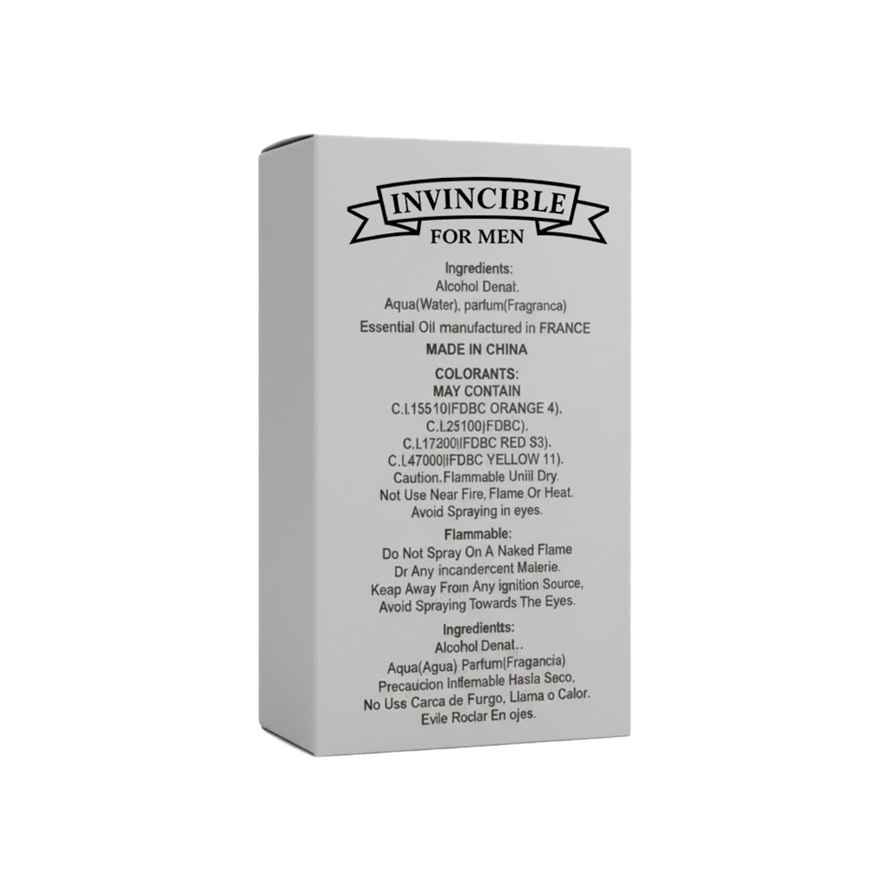 Perfume para hombre Invincible Secret Plus (100 ml) - Miniatura 2