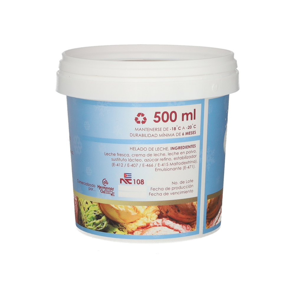 Helado sabor coco CID (500 ml) - Miniatura 3