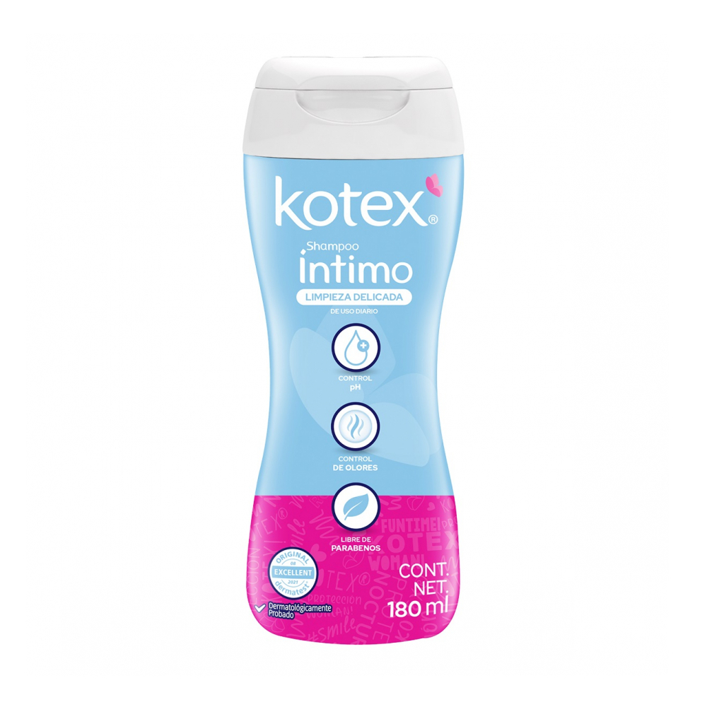 Champú íntimo limpieza delicada Kotex (180 ml) - Miniatura 4