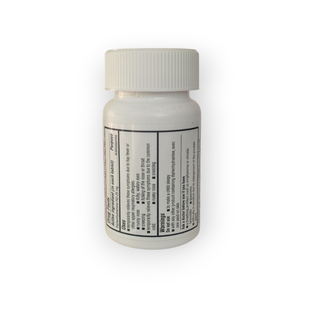 Clorhidrato de difenhidramina 25 mg Rugby (100 tabletas) - Miniatura 3