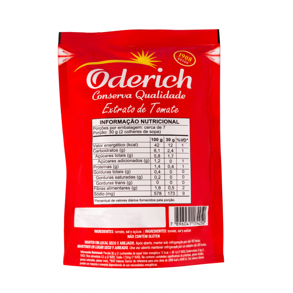 Extracto de tomate Oderich (200 g / 7.1 oz) - Miniatura 2