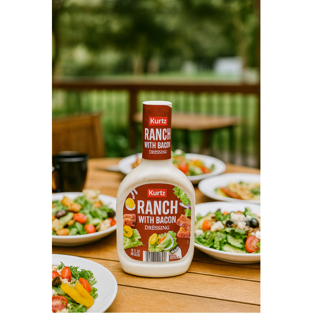 Aderezo ranch con tocino Kurtz (473 ml / 16 fl.oz) - Miniatura 4