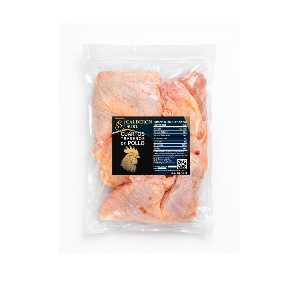 Calderón chicken leg quarters (2.27 kg / 5 lb) | Online Agency to Buy ...