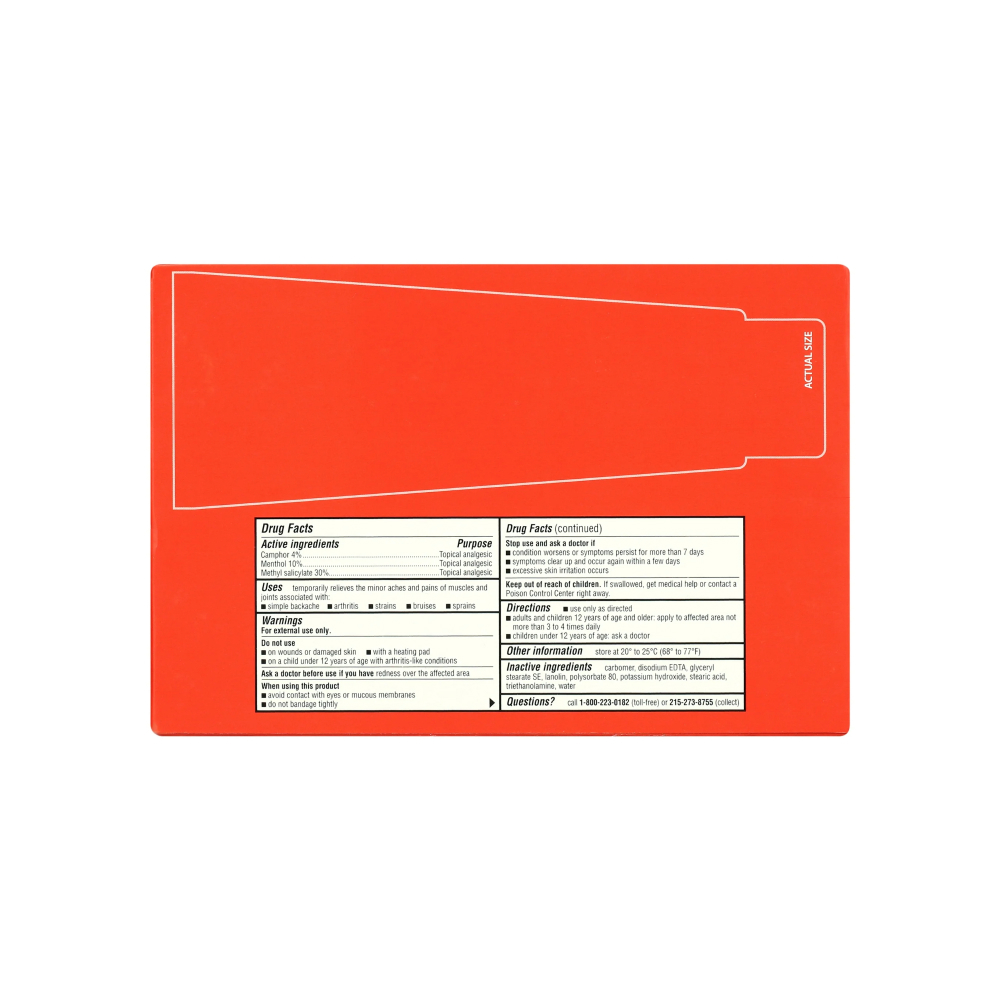 Crema analgésica tópica BenGay (226 g / 8 oz) - Miniatura 3