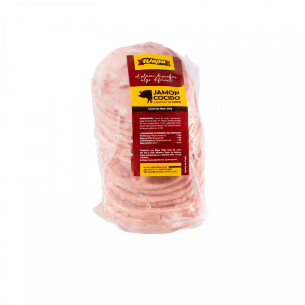 Jamón cocido lasqueado Wapa (500 g / 1.1 lb) - Miniatura 4