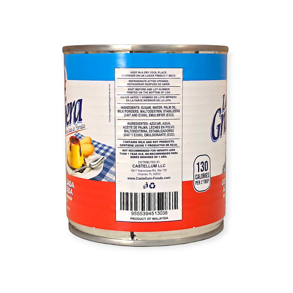 Leche condensada Azucarada (5 x 390 g / 13.8 oz) - Miniatura 3