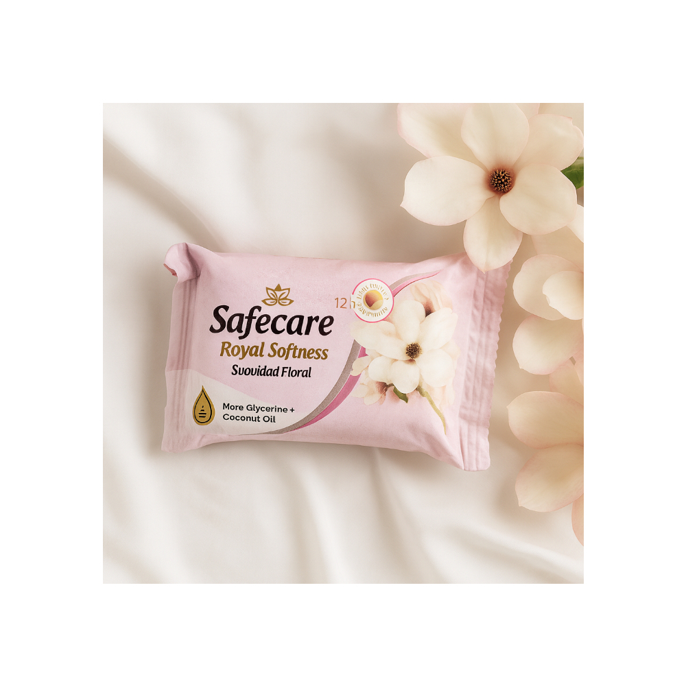 Jabón de tocador suavidad floral Safecare (80 g / 2.8 oz) - Miniatura 3