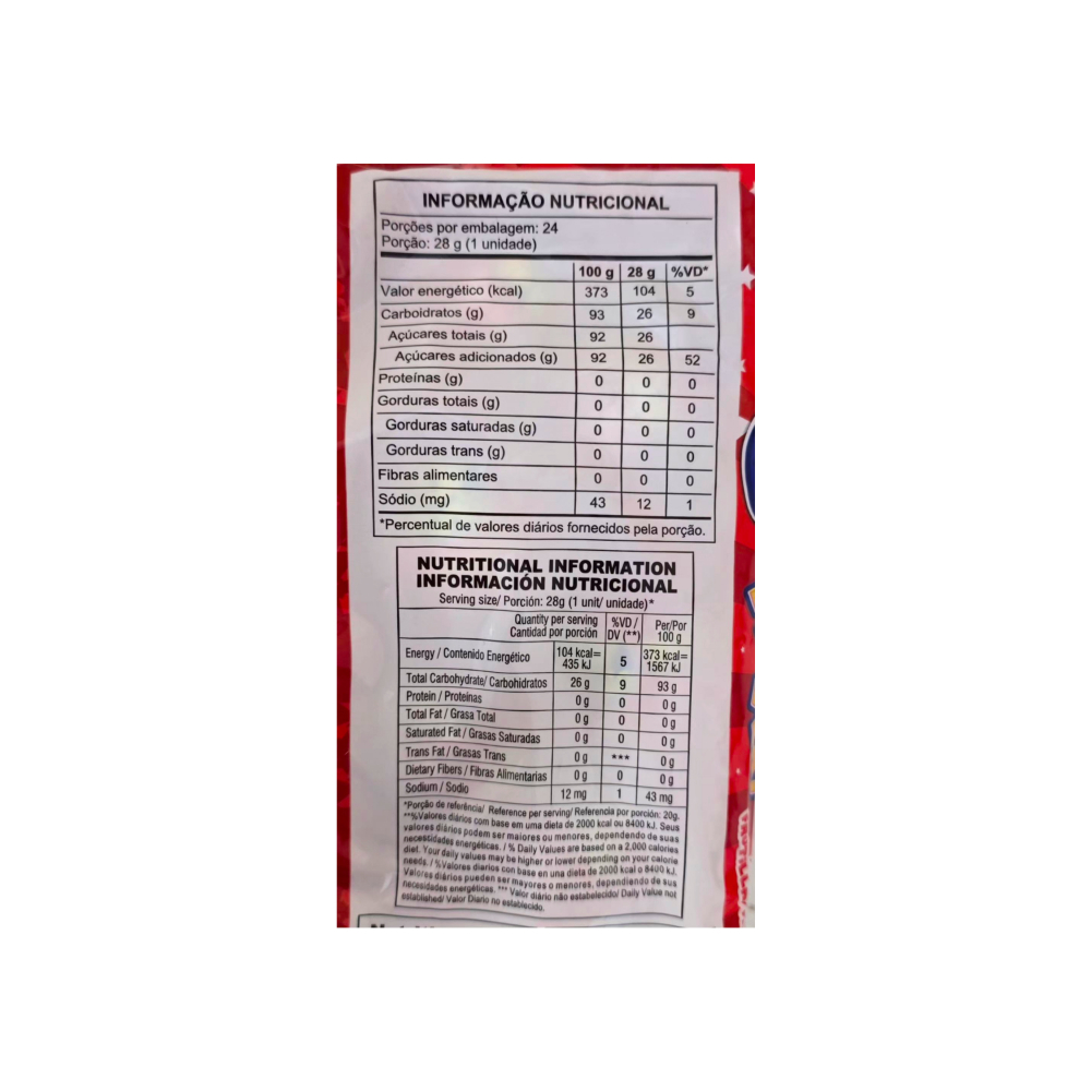 Chupa chupa sabor fresa con relleno de chicle Pop Mania Maxxi (672 g / 1.48 lb) - Miniatura 3