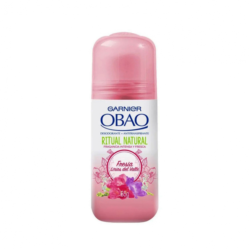 Desodorante antitranspirante fresia y lirios del valle Ritual Natural Obao Garnier (65 g / 2.29 oz) - Miniatura 2