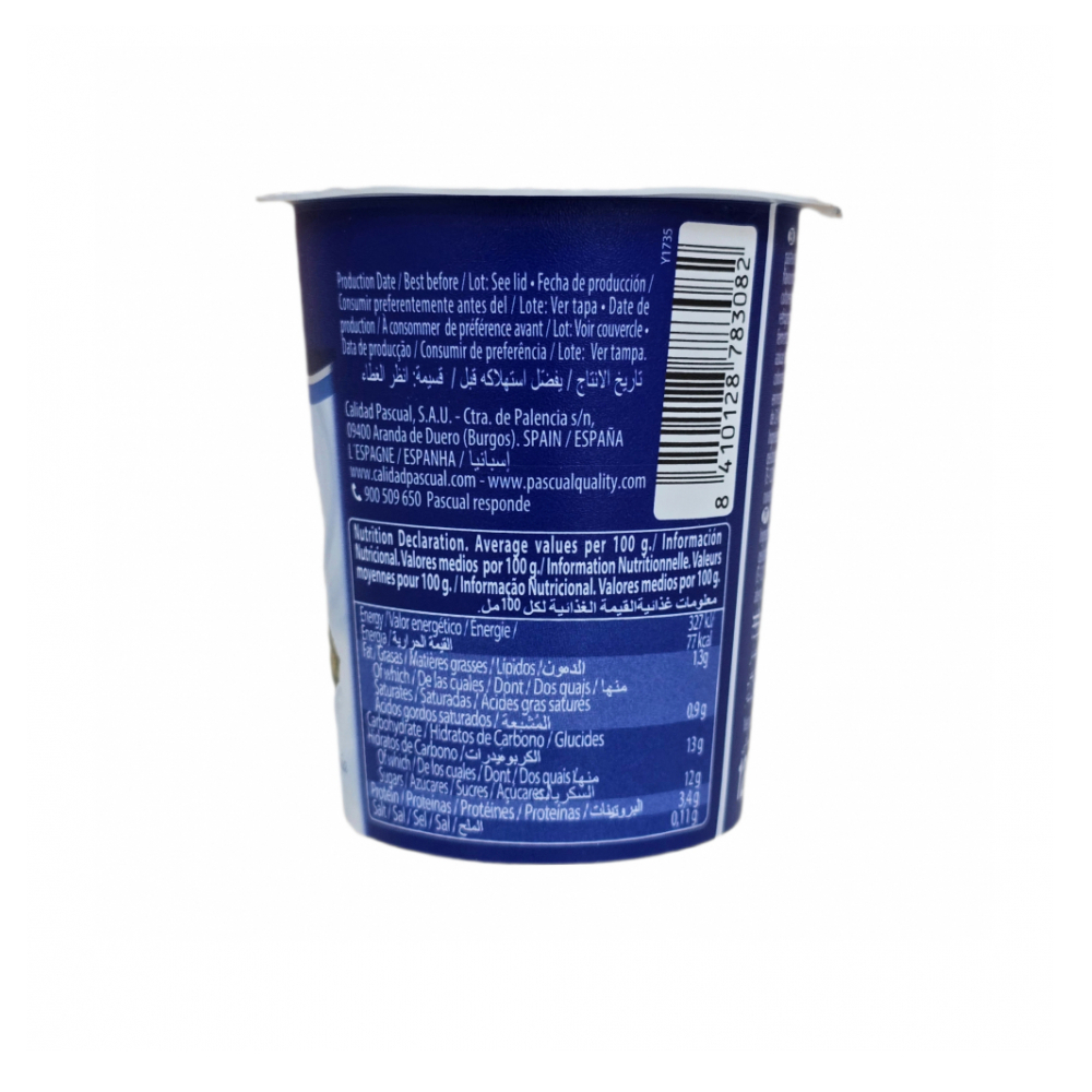Yogurt sabor macedonia Original PMI (4 x 120 g / 4.23 oz) - Miniatura 3