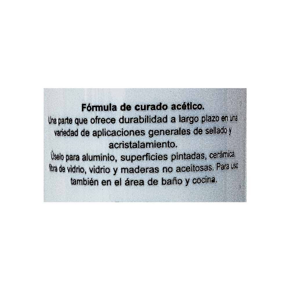 Sellador de silicona transparente antibacteriano Diesel Tools (300 ml / 10.5 oz) - Miniatura 3