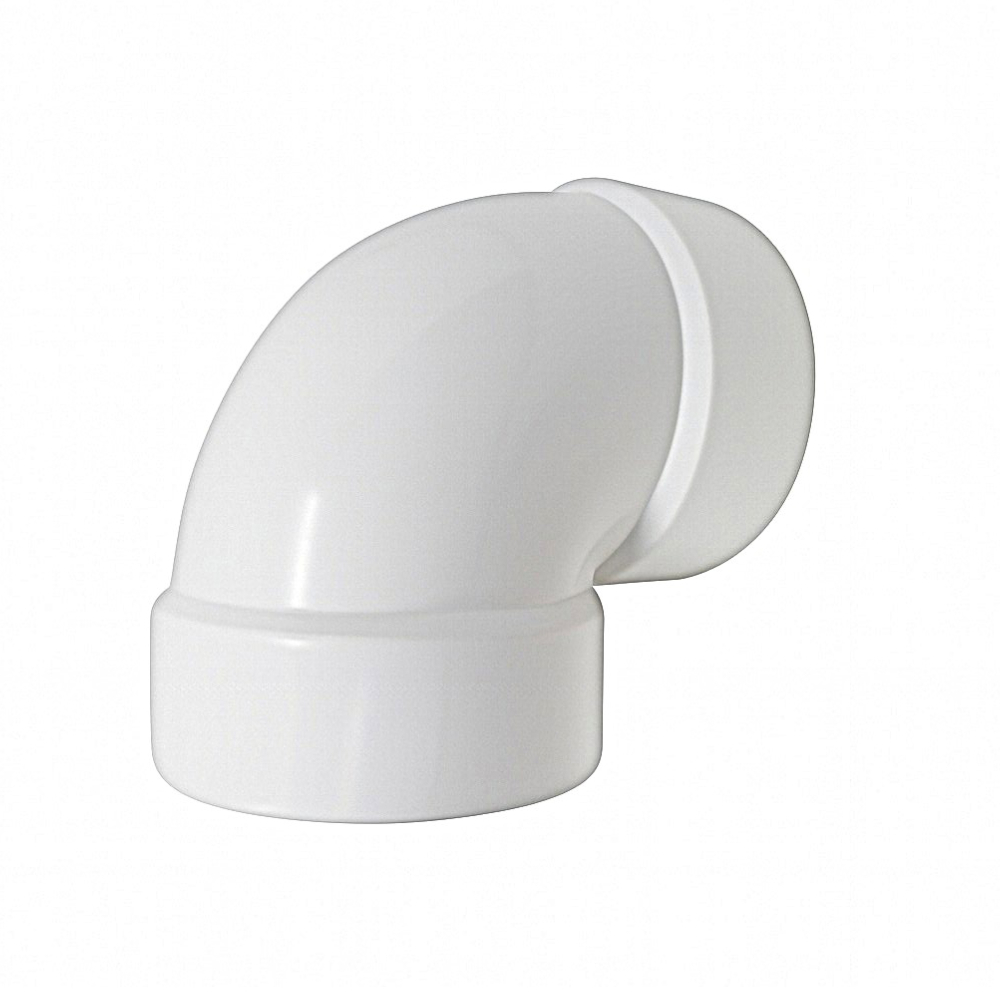 Codo PVC-U 90° de 2” para tubería de desagüe Malu - Miniatura 3