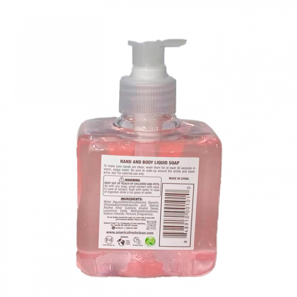 Jabón líquido de rosas para manos América Fresh (300 ml / 10.10 oz) - Miniatura 2