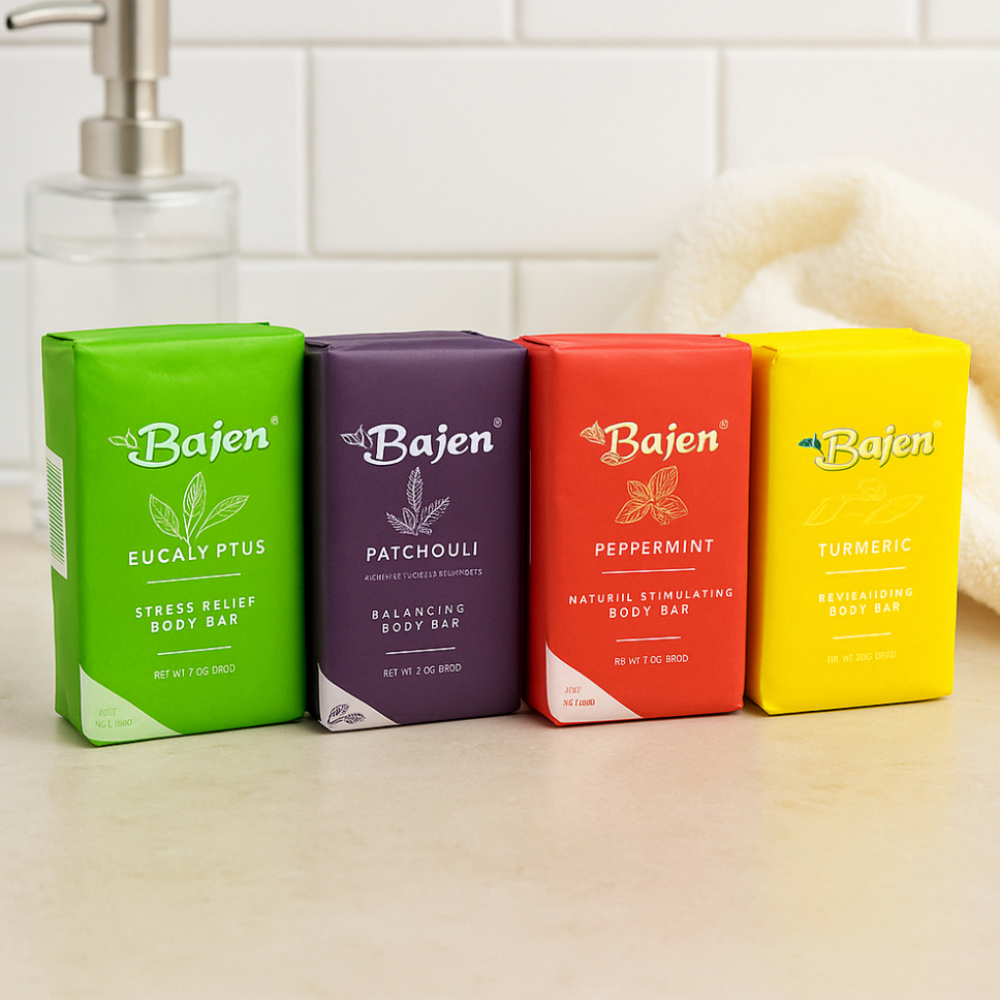 Jabón de tocador especial manteca de karité Bajen (3 x 200 g / 7.05 oz) - Miniatura 3