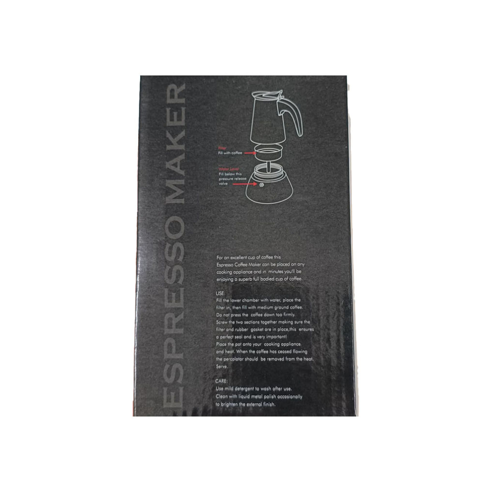 Cafetera Italiana de 6 tazas JINGHAN - Miniatura 3