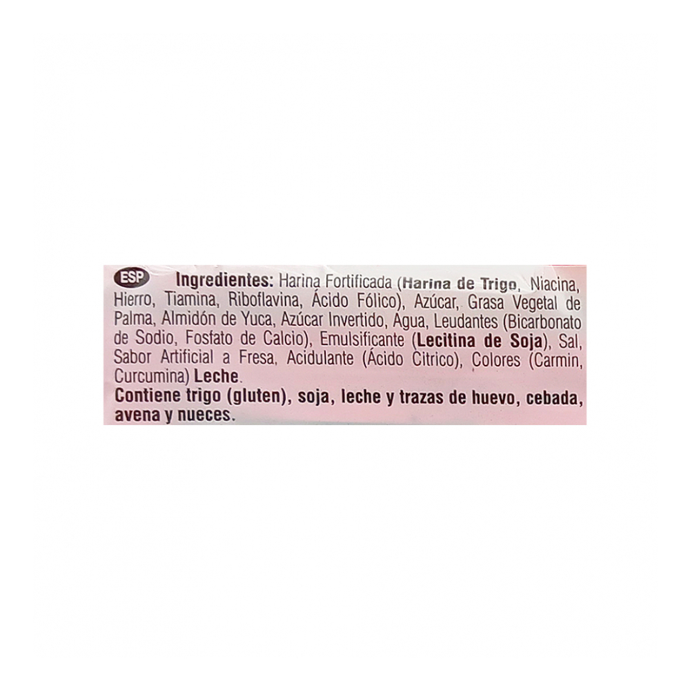 Galletas dulces rellenas con crema sabor a fresa Festival (403 g / 14.2 oz) - Miniatura 3