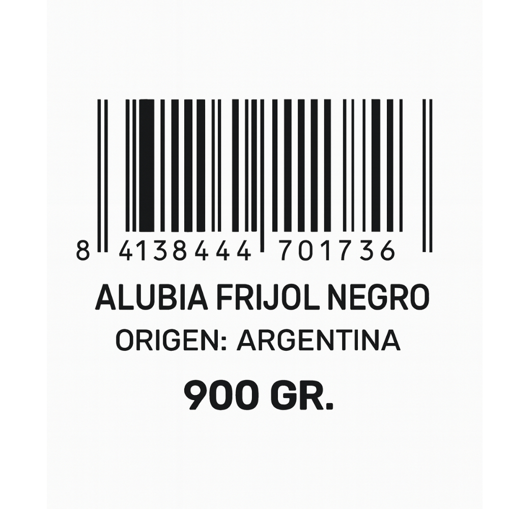 Frijoles negros Agruco (900 g / 1.9 lb) - Miniatura 3