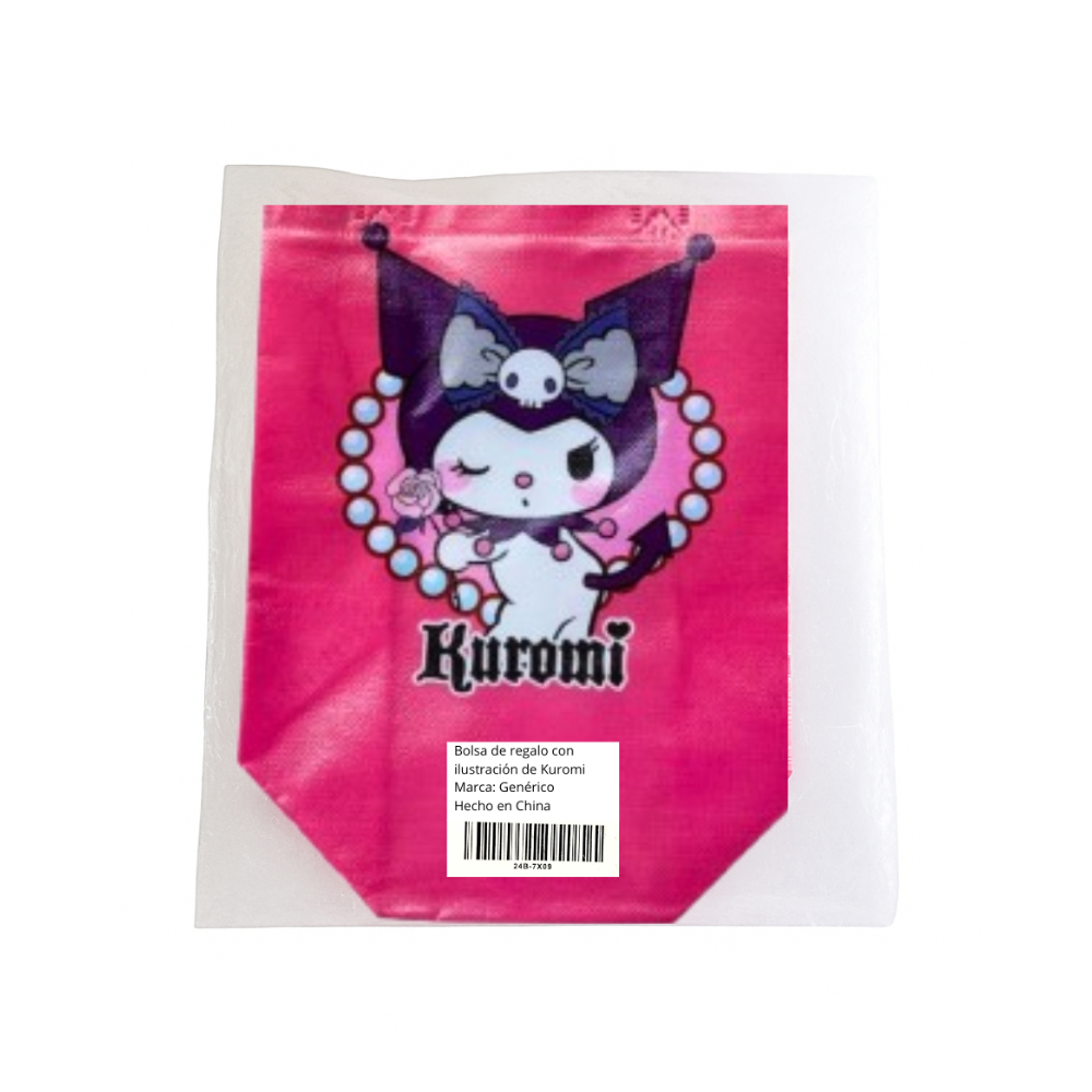 Bolsa de regalo con ilustración Kuromi - Miniatura 2