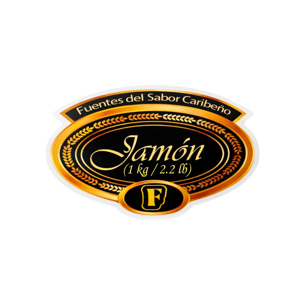 Jamón Fuentes del Sabor Caribeño (1 kg / 2.2 lb) - Miniatura 3