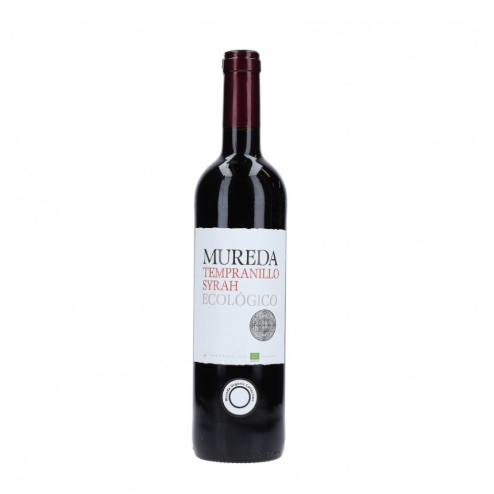Vino tinto ecológico tempranillo syrah Mureda (750 ml) - Miniatura 2