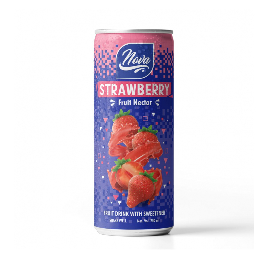 Néctar -jugo- sabor fresa Nova (250 ml) - Imagen principal