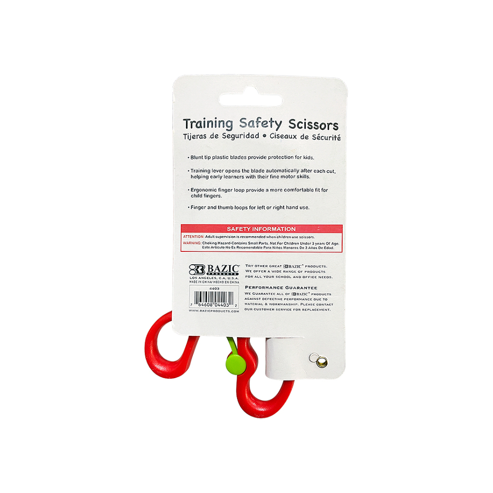 Tijera escolar de seguridad Bazic - Miniatura 2