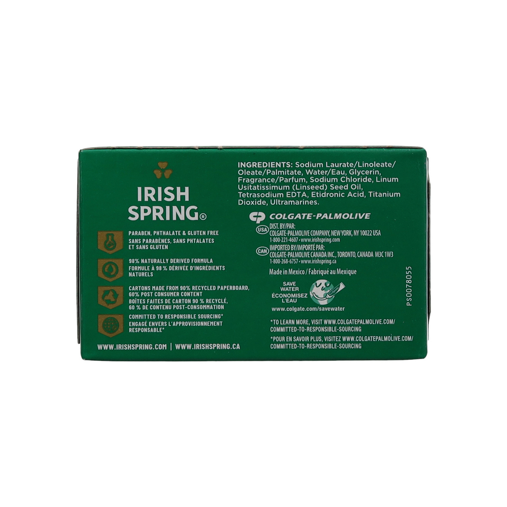 Jabón de baño ráfaga de hielo Irish Spring (3 x 104.8 g / 3.7 oz) - Miniatura 3