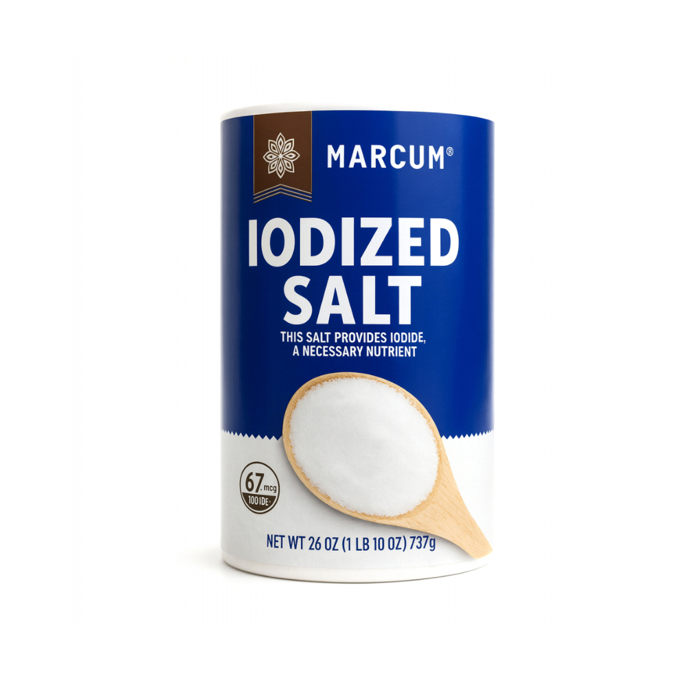 Sal yodada Marcum (6 x 737 g / 1.6 lb ) - Miniatura 2