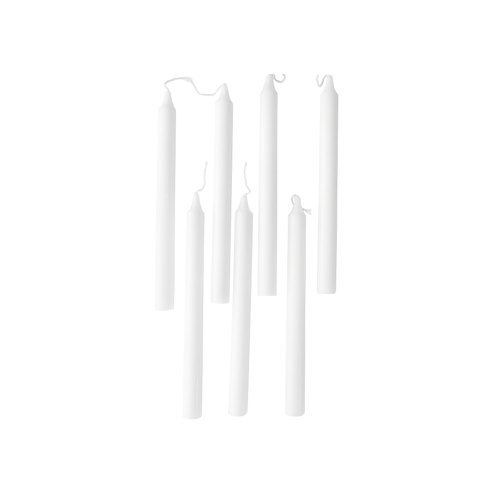 Estuche de velas blancas IFA Crop (8 U) - Miniatura 3