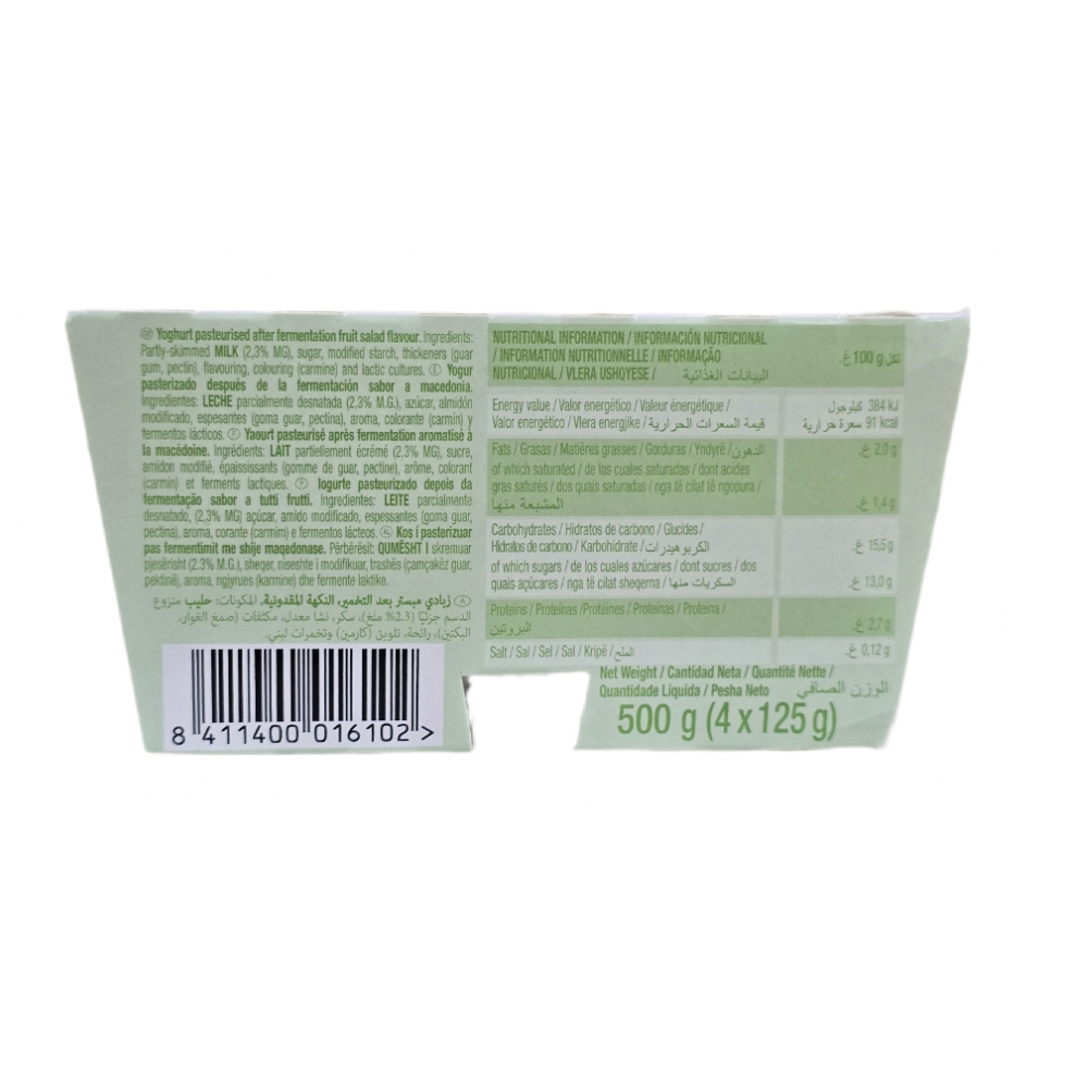 Combo de Yogurt Sabor Macedonia (12 x 125) - Miniatura 3