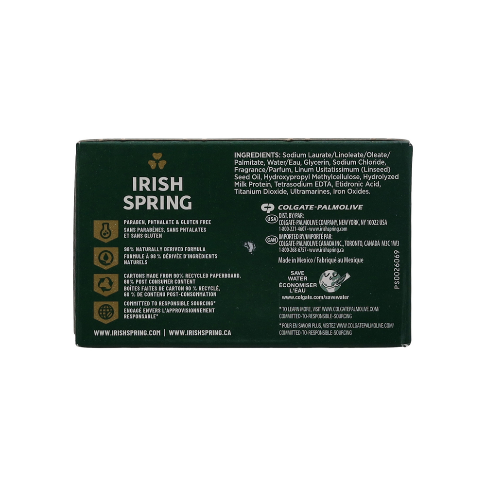 Jabón de baño ráfaga de humedad Irish Spring (3 x 104.8 g / 3.7 oz) - Miniatura 4