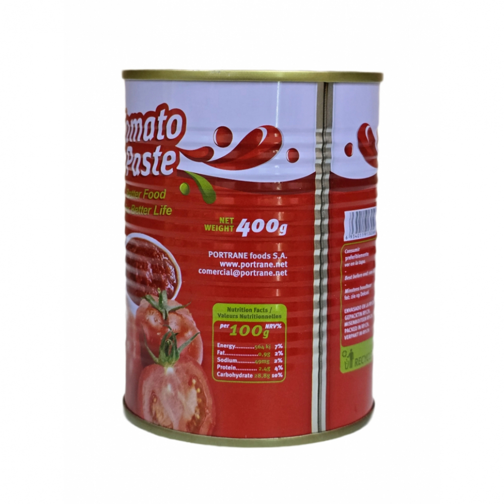 Pasta de tomate Portrane Foods (6 x 400 g / 14.10 oz) - Miniatura 3