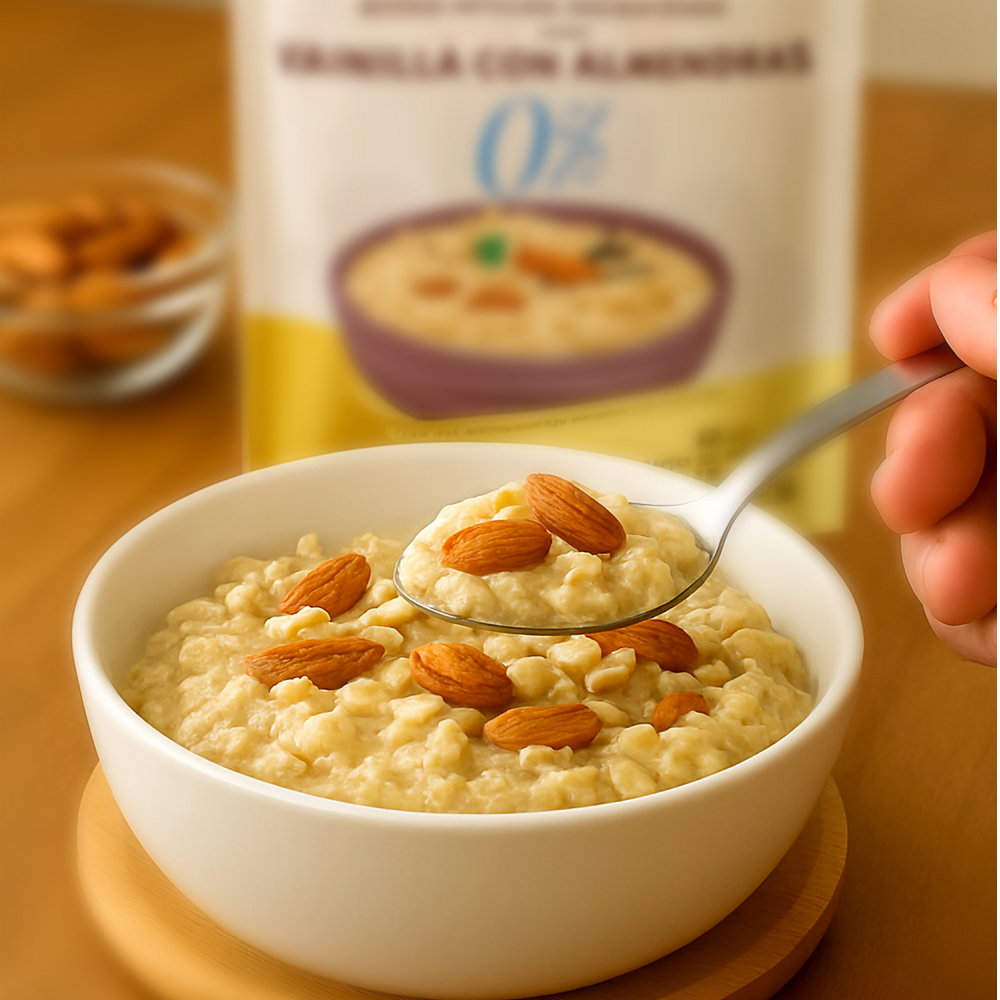 Avena integral instantánea sabor vainilla con almendras Granvita (35 g / 1.23 oz) - Miniatura 4