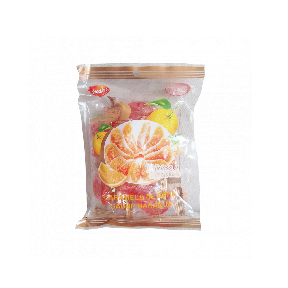 Caramelos de goma sabor naranja (100 g / 3.52 oz) - Miniatura 3