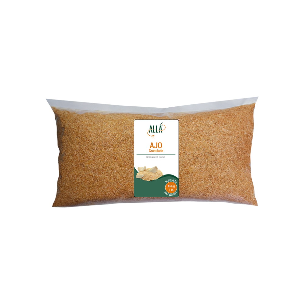 Ajo granulado ALLÁ (454 g / 1 lb) - Miniatura 3