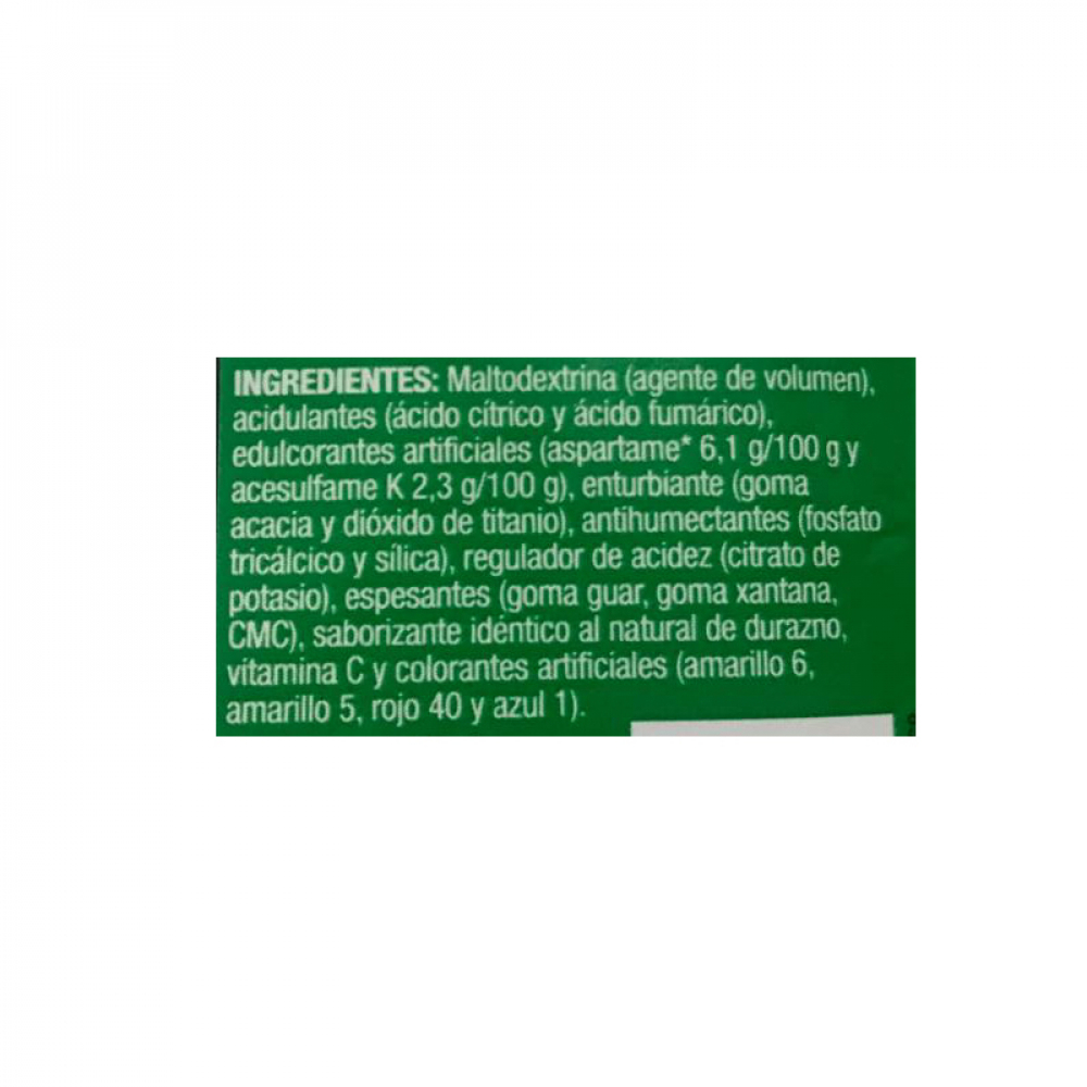 Refresco instantáneo sabor durazno Zuko (13 g) - Miniatura 4