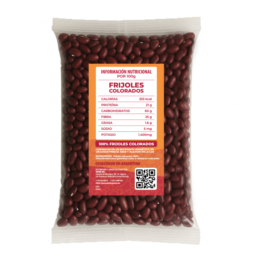 Frijoles colorados Campo Vivo (1 kg / 2.2 lb) - Miniatura 3