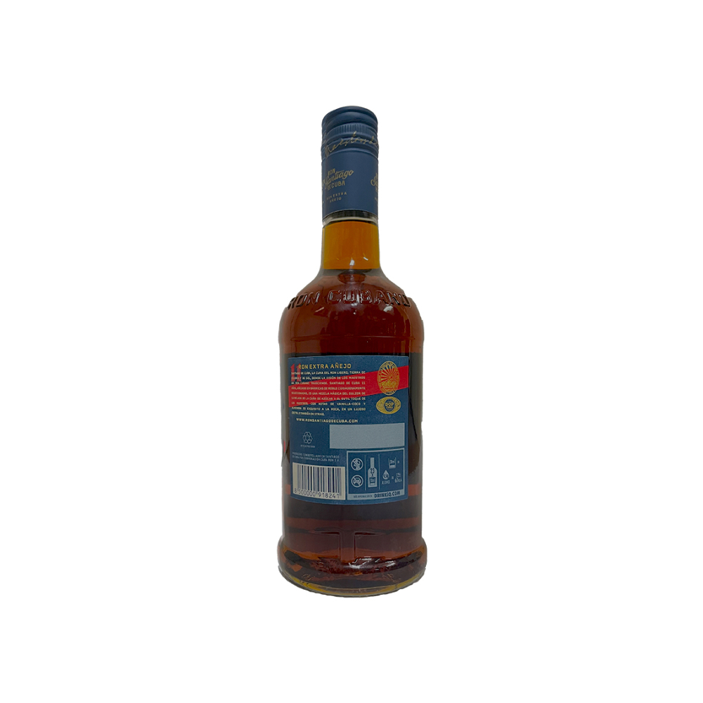 Ron Extra Añejo 11 años Santiago de Cuba (700 ml) - Miniatura 2