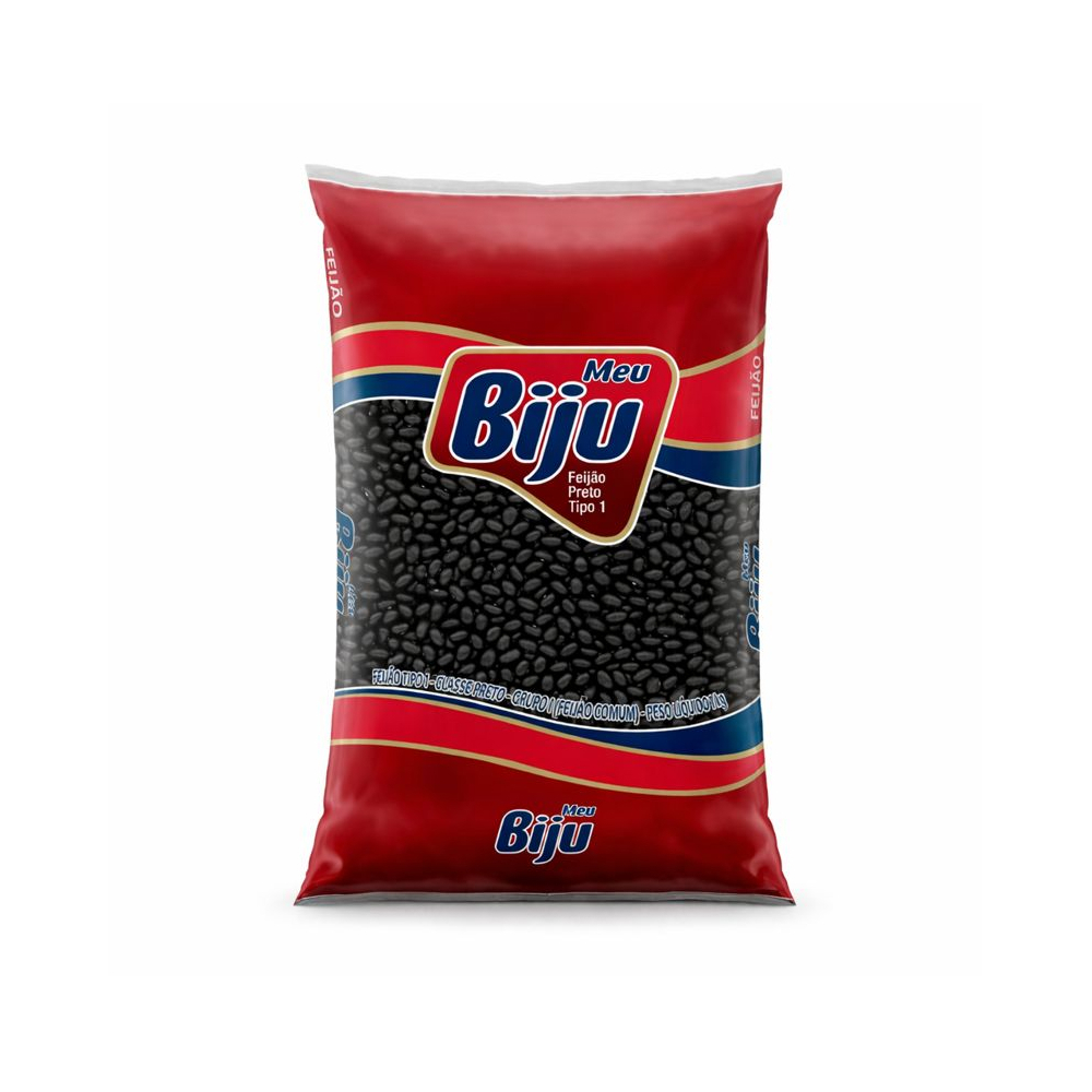 Frijoles negros  MEU BIJU (5 x 1Kg / 2.2 lb) - Miniatura 2
