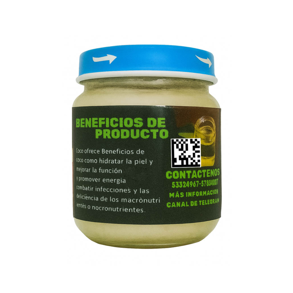 Aceite de coco Bog (100 g / 3.53 oz) - Miniatura 3