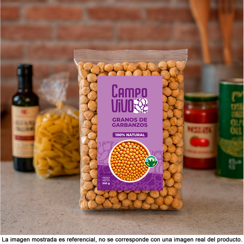 Garbanzos Campo Vivo (500 g / 1.1 lb) - Miniatura 4