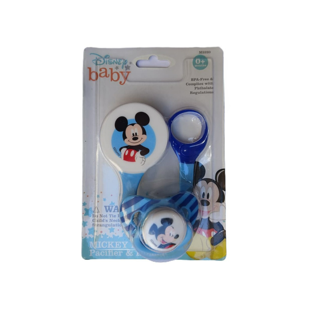 Disney Baby pacifier and holder for baby Online Agency to Buy