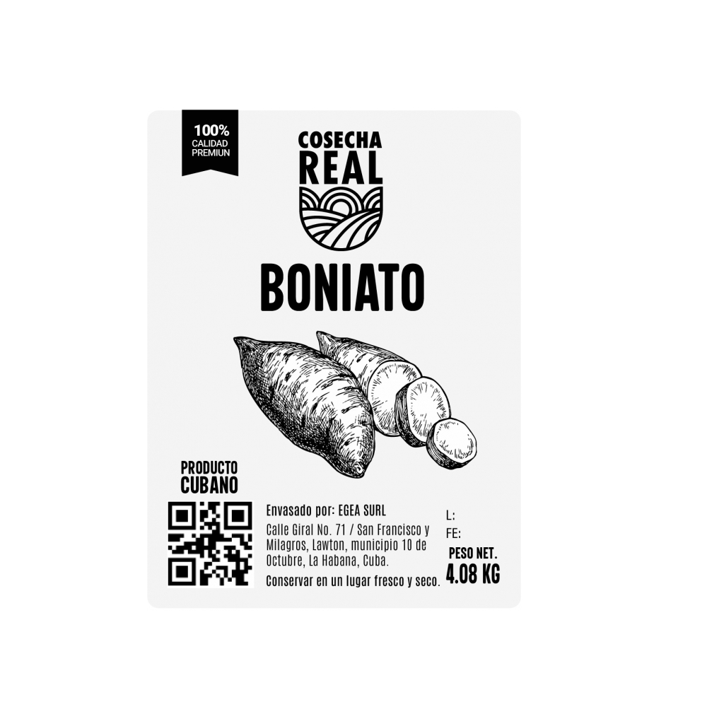 Boniato Cosecha Real (4.08 kg / 9 lb) - Miniatura 3