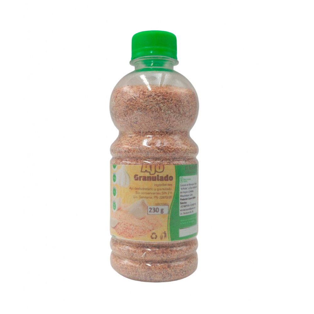Ajo granulado El Roble (230 g / 8.11 oz) - Miniatura 3