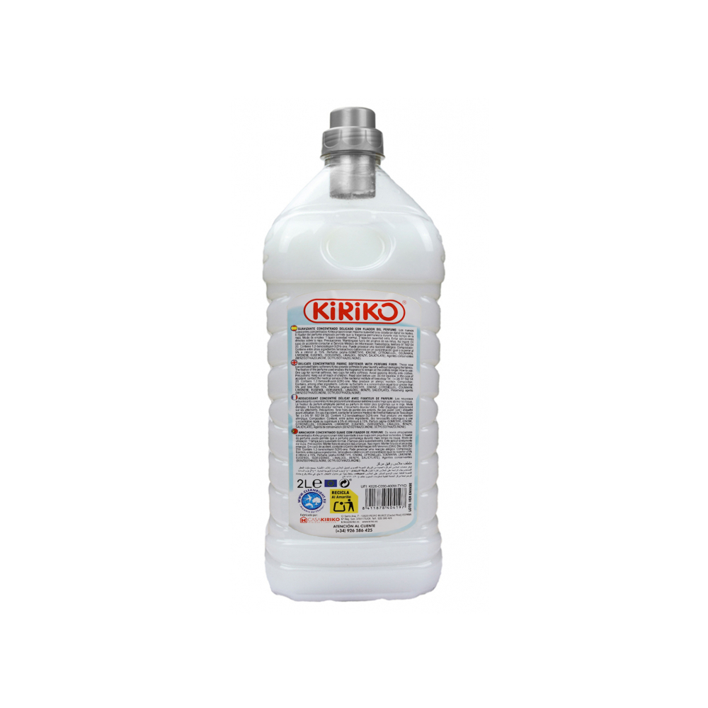 Suavizante concentrado con fijador de perfume Delicado Kiriko (2 L) - Miniatura 2