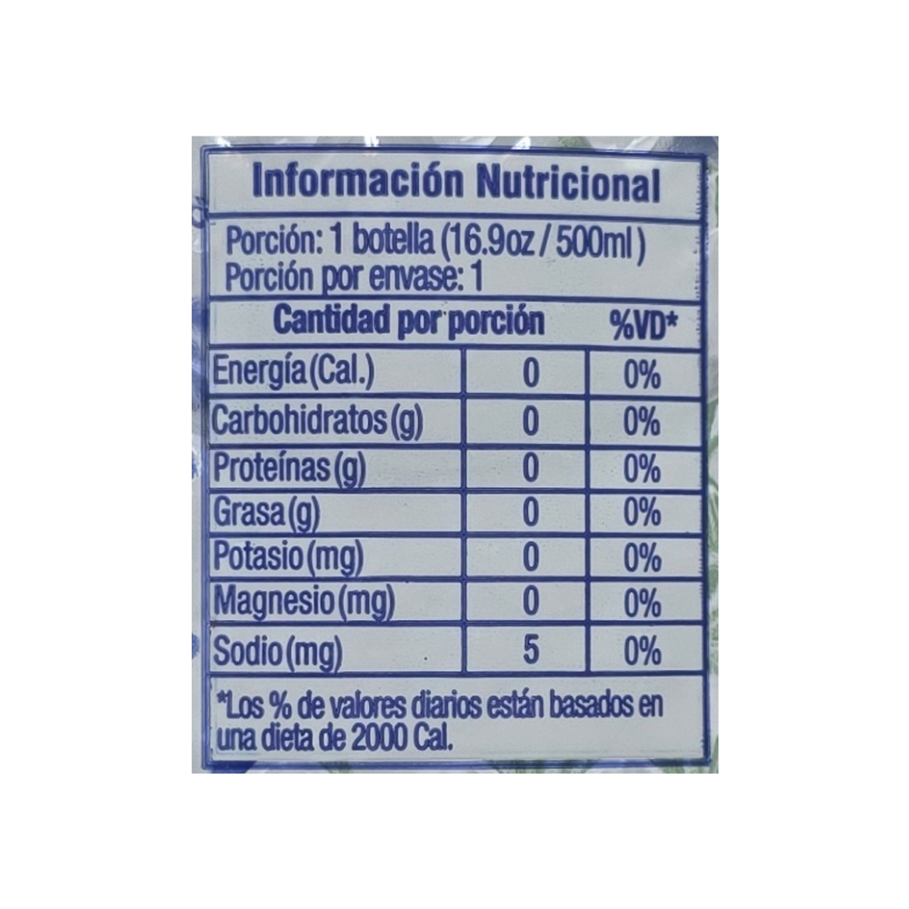 Agua Purificada Cool Heaven (500 ml) - Miniatura 4