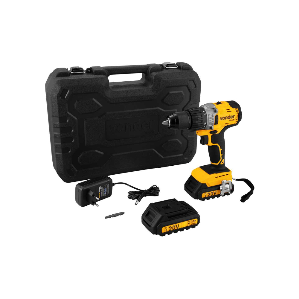 Destornillador / Taladro de 20 V con impacto Vonder PFV212IB - Miniatura 2