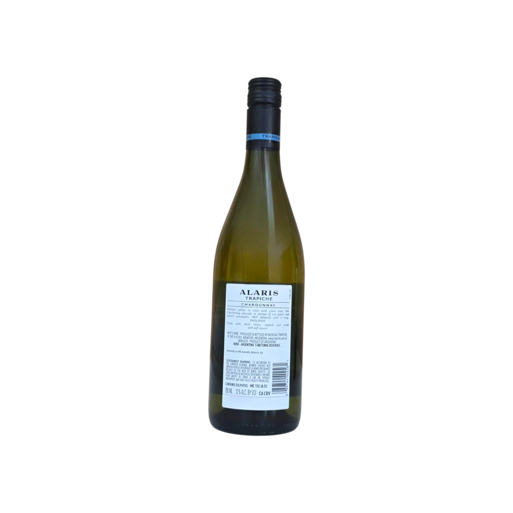 Vino blanco Chardonnay Alaris Trapiche (750 ml) - Miniatura 2